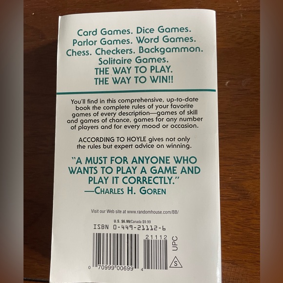 According to Hoyle the up to date edition - Picture 2 of 3